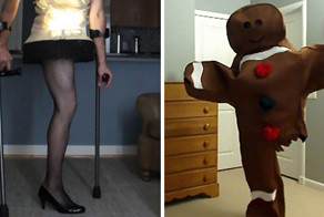 Every Halloween This One-Legged Guy Makes A Halloween Costume. He Just Revealed His Newest Idea