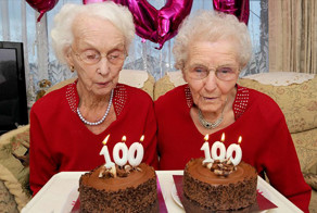 Twin Sisters Celebrate Their 100th Birthday And Reveal Secret To A Long Life