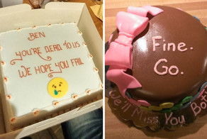 15+ Hilarious Farewell Cakes That Employees Got On Their Last Day At The Office