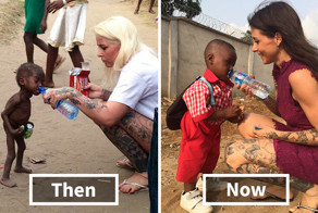 Remember The Starving Kid Left To Die By His Parents? He Just Had His First Day Of School