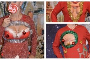If You Want To Stand Out, Then This Sexy Reindeer Ugly Christmas Sweater Is For You!