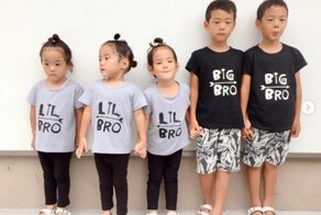 Japanese Mom Captures Her Life With Her Twins And Triplets And It’s Just Too Adorable