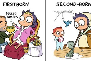 16 Hilariously Honest Comics Reveal The Difference Between Having The First Vs. Second Child