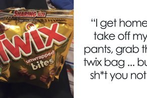 Girl Finds Something That Wasn’t Meant For Her In A Twix Bag