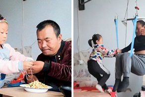Woman Abandons Family After Husband Gets Paralyzed, And This Girl Starts Taking Care Of Her Father
