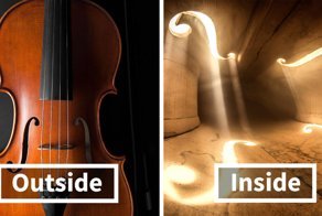 10 Incredible Photos Taken Inside Music Instruments By A Romanian Photographer