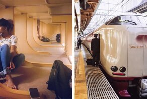 Japanese Sleeper Trains Look Ordinary From Outside But Their Interiors Are A Peaceful Oasis