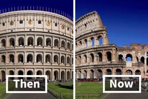 This Is How These 11 Famous Ancient Roman Structures Looked In The Past Vs. Now