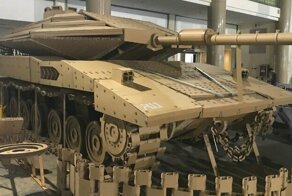 Cardboard Modelling Experts Build Life-Size Replica Of Israeli Battle Tank