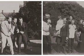 Stunning Rare Photos Of The Emperor Nicholas II Fooling Around With His Friends In 1899