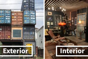Man Uses 11 Shipping Containers To Build His 2,500 Square Foot Dream House