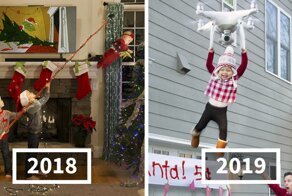 This Family Started Doing ‘Real Life’ Christmas Cards 6 Years Ago And They Get Crazier