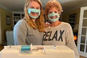 21 Y.O. Student Makes Face Masks For The Deaf And Hard Of Hearing