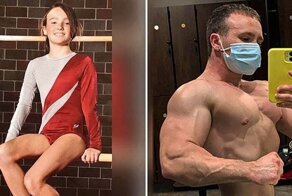 Хрупкая девушка сменила пол и стала брутальным качком (6 фото)