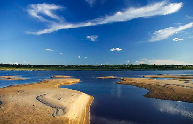 Северная Двина        Годовой сток воды: 110 куб. км