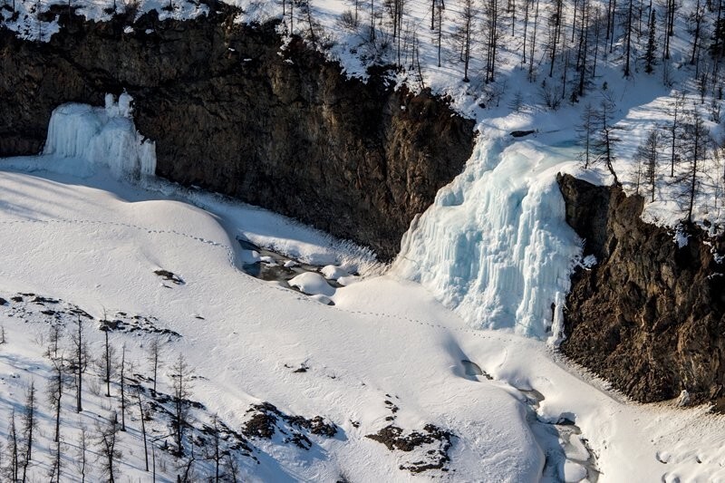 Самый большой водопад в России
