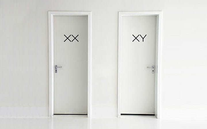 Креативные таблички и двери туалетов: нет банальным "М" и "Ж"