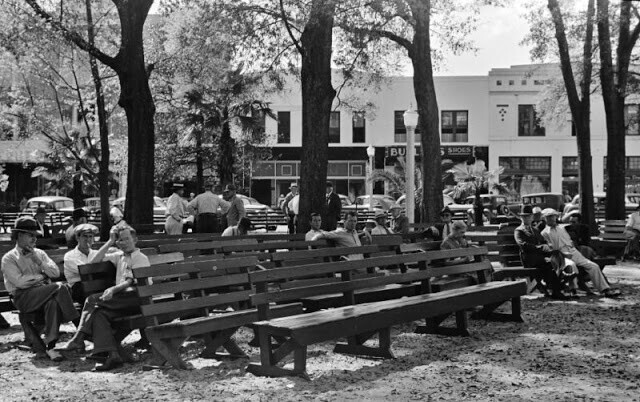 Место общих собраний в парке, Лейкленд, Флорида, 1939 год