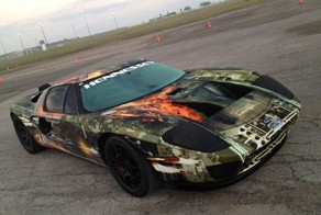 Установлен новый рекорд скорости на Ford GT (15 фото+2 видео)