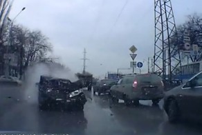 Авария дня часть 526 (фото+2 видео)