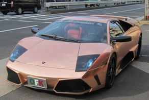 Компания Office-K представила Lamborghini Murcielago в розовом золоте (6 фото)