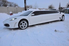 Российская переделка в лимузин Ferrari F-430 (4 фото)