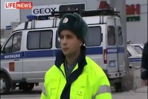 Прилюдное линчевание сотрудника ДПС