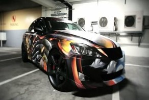 Ангел и демон в LEXUS IS350