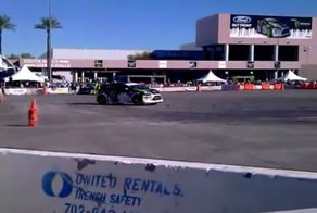 Кен Блок и Вон Гиттин на SEMA