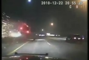 Разбился на глазах у полиции