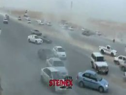 Полиция разогнала гонки в Саудовской Аравии