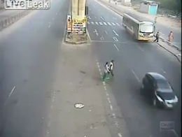 Сбил мотоциклиста