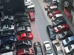 Самая плотная парковка в мире