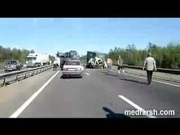 Жуткие последствия аварии