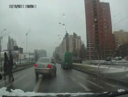 Наказан за не пропускание пешеходов