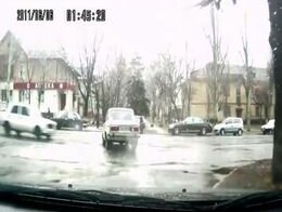 Отстрел двери после аварии