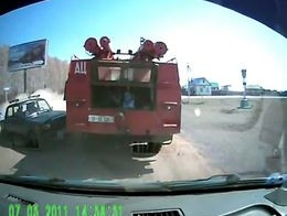 Торопился, как на пожар))