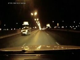 Езда по встречке на МКАДе