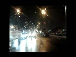 Немного проучил нарушителя