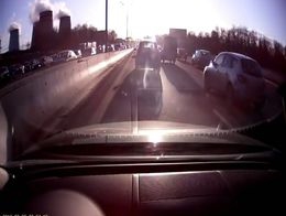 Не пропустил мигалку