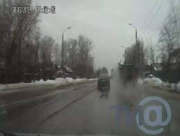 Стрельба на дороге в Твери