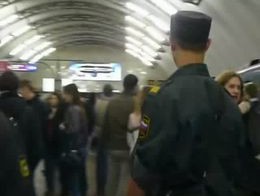 Драка в Питерском метро