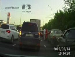 Поддали парку в пробке