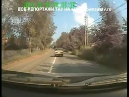 Погоня за ВАЗ 2106 со стрельбой