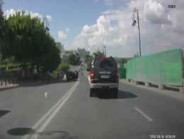 Машина покатилась с горы