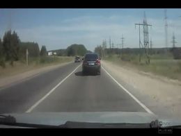 Попытка подставы на дороге