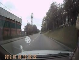Авария с участием мотоциклиста