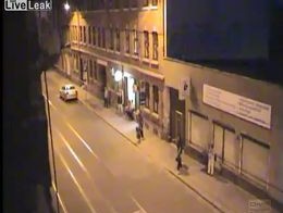 Жестокая пьяная драка