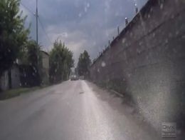 Очередной гонщик нашел свое дерево