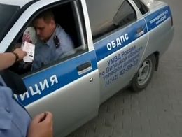 Хорошая противоугонка на машине ДПС